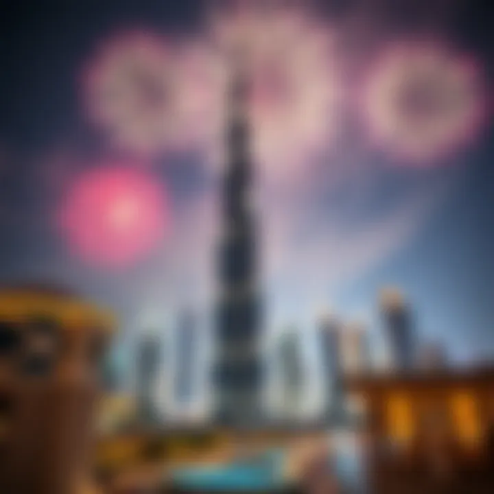 Magnificent Optimal Viewing Locations for Burj Khalifa Fireworks