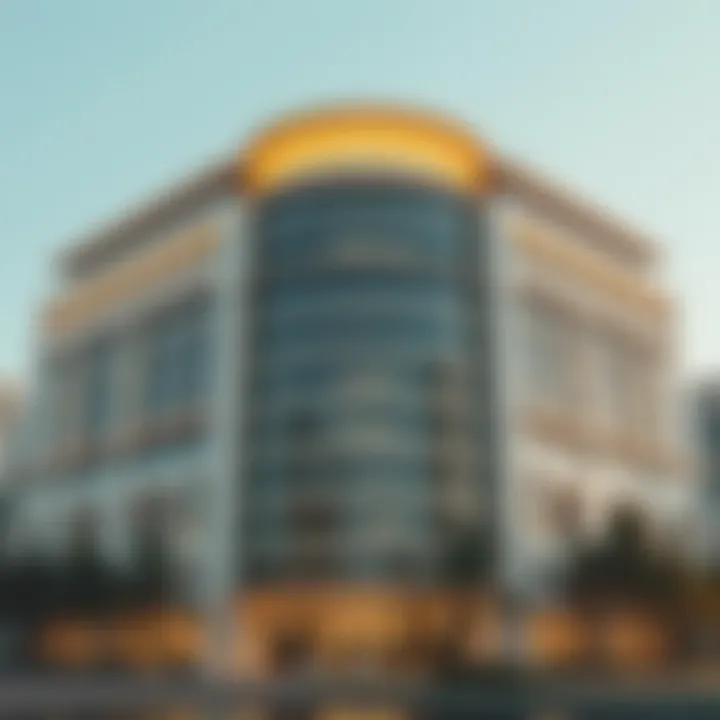 Stunning architectural view of Al Adiyat Building showcasing modern design