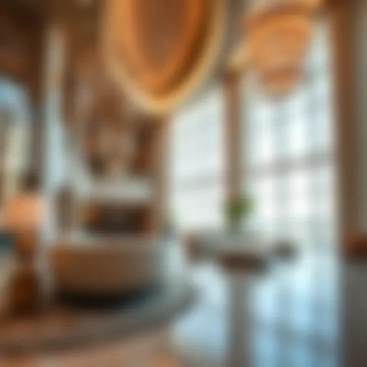 Interior shot emphasizing luxury and sophisticated design in Al Adiyat