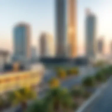 Overview of the surrounding urban environment and infrastructure