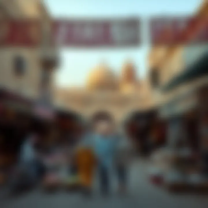 A historical glimpse into the origins of Al Falaj Market.