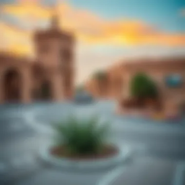 Historical landmarks of Al Quoz highlighting its development over the years