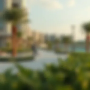 Community amenities including parks and recreational areas