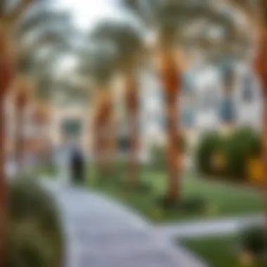 A serene park in Amaranta Dubai reflecting community lifestyle