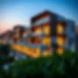 A stunning view of Amaranta community showcasing modern architecture