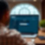 Digital representation of Ejari registration interface