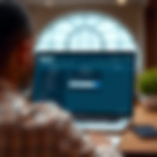 Digital representation of Ejari registration interface