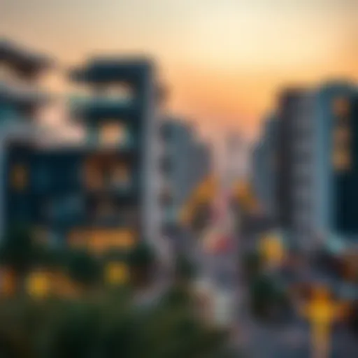 Panoramic View of Avenue Mirdif A panoramic view of Avenue Mirdif showcasing modern architecture