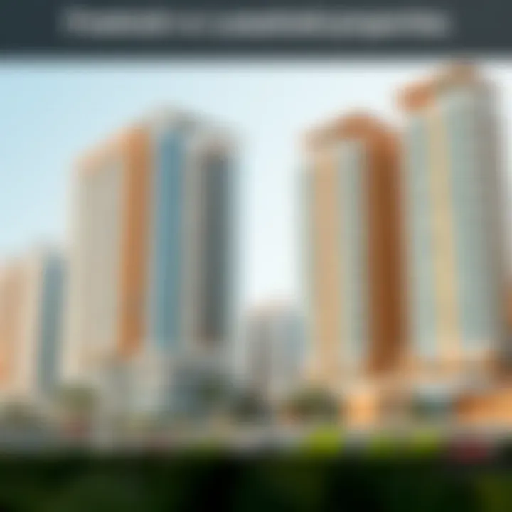 Comparison chart of freehold and leasehold properties in Dubai