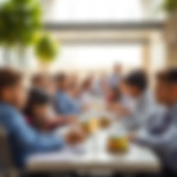 A community event hosted by a local school in Al Barsha