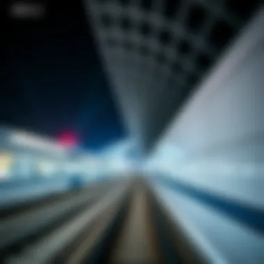 Modern Dubai Metro Station with Architectural Excellence