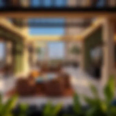 Luxurious amenities at DAMAC Canal Heights 2