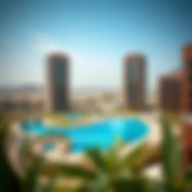 Stunning views from Dar Al Arkan properties