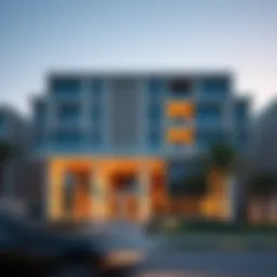 Stunning architectural view of Deema Residence