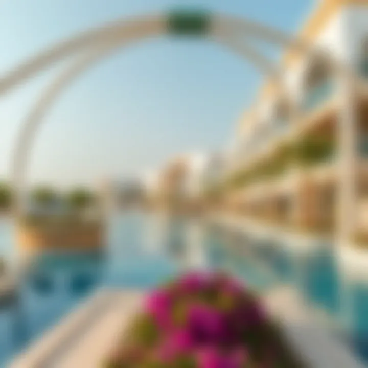 Architectural Design of Dubai Hills Water Park Architectural design elements of Dubai Hills Water Park