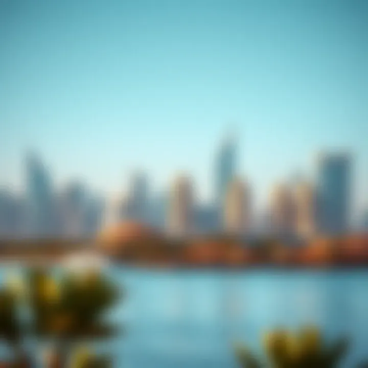 A serene Dubai skyline representing community and residency