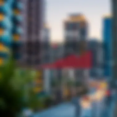 Infographic showcasing economic factors affecting rental prices