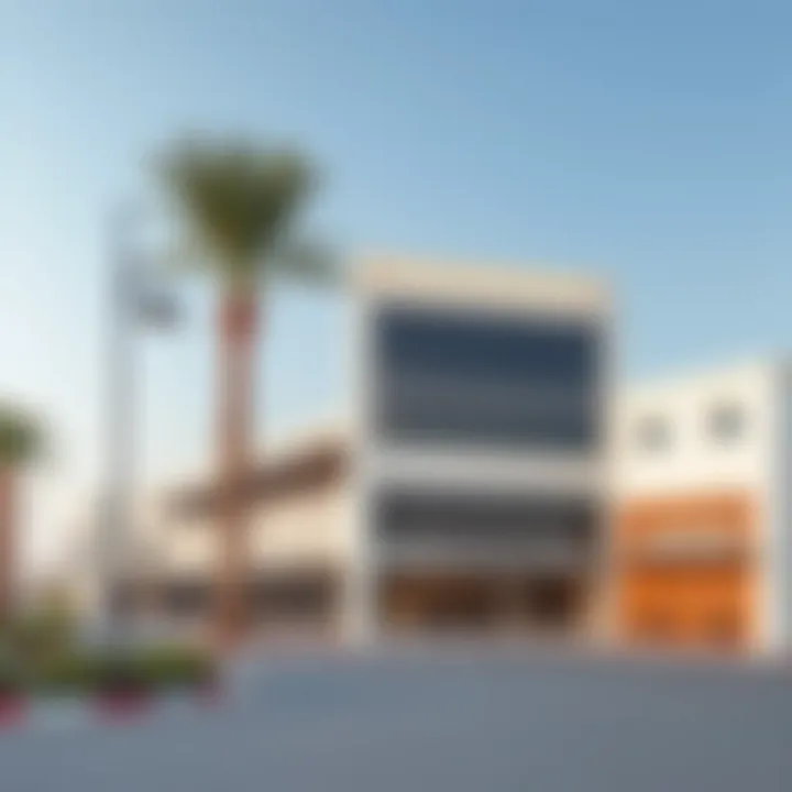 Local amenities in Al Muwailih promoting community lifestyle