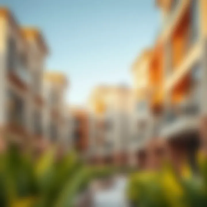 Modern residential properties in Al Thanyah Fifth showcasing architectural diversity