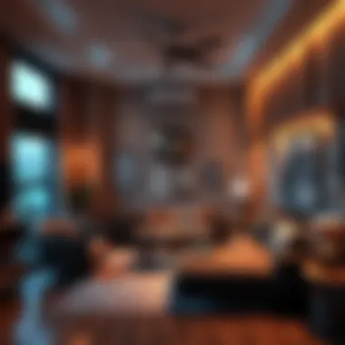 Inviting Shared Living Environment Cozy shared living space for tenants in Burjuman