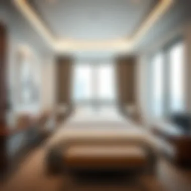 Modern shared bedroom in Al Barsha South 2