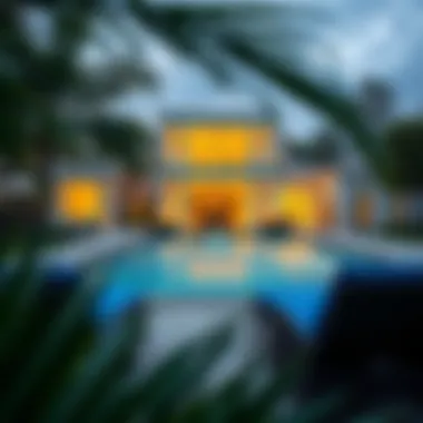 Luxurious Outdoor Pool Area at Blue Bells Luxurious outdoor pool area at Blue Bells