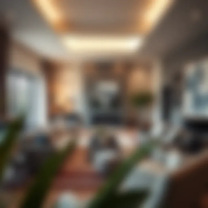 Stylish Living Room Interior in Blue Bells Stylish living room interior in a Blue Bells property