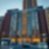 Stunning architectural facade of Boulevard Point