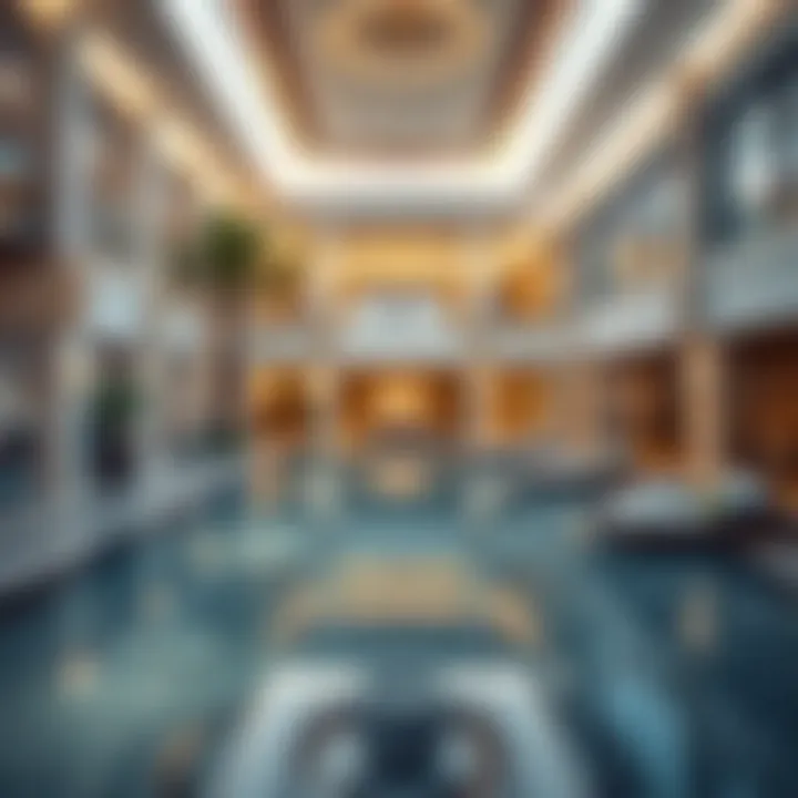 Luxurious amenities and lifestyle features of برج الثريا الخان