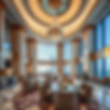 Elegant Interiors of Caesars Palace Dubai Elegant interior design of Caesars Palace Dubai