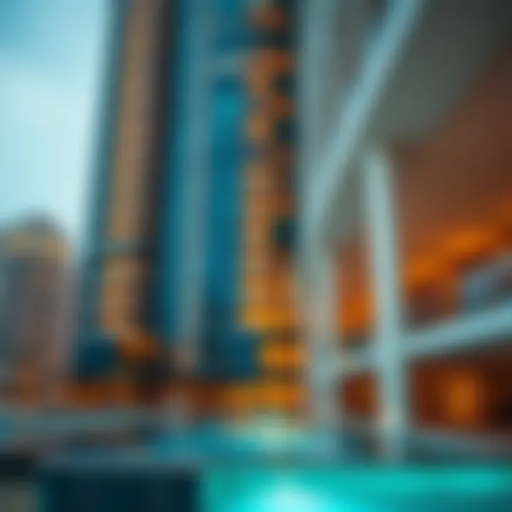 Architectural Elegance of Churchill Tower Architectural details showcasing Churchill Tower's design