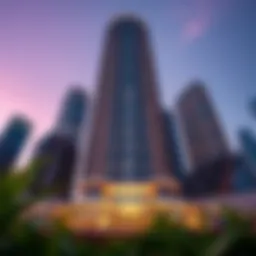 Stunning View of City Tower's Facade