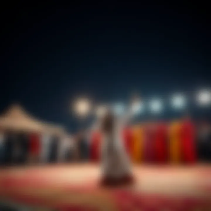 Cultural performance showcasing traditional Emirati arts