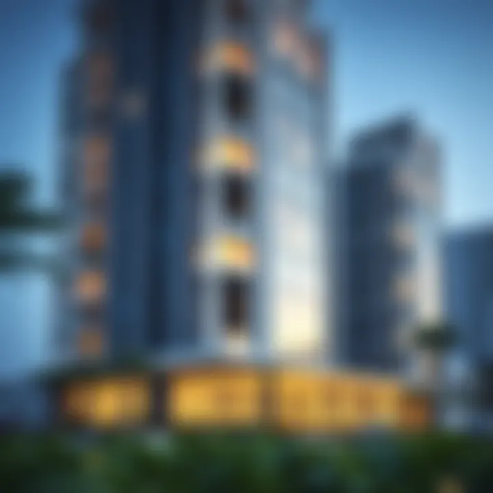 Emaar Anya: Architectural Marvel in Dubai Exterior view of Emaar Anya showcasing modern architecture