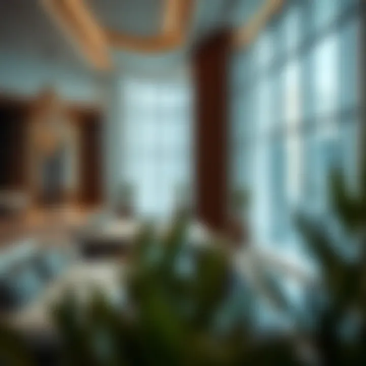 Interior Elegance of Emaar Anya Luxurious interiors of Emaar Anya highlighting design elegance