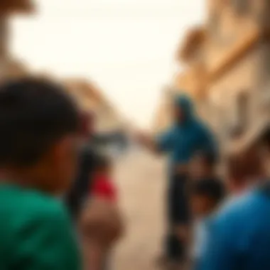 Community engagement activities highlighting اسكان زايد's impact