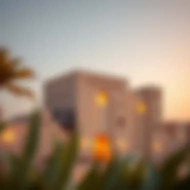 Historical landmarks in Fereej Al Ain reflecting its rich heritage