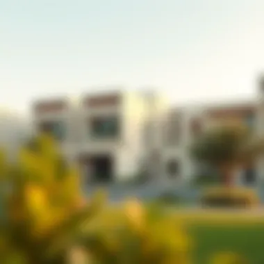 Modern residential properties in Hamriya