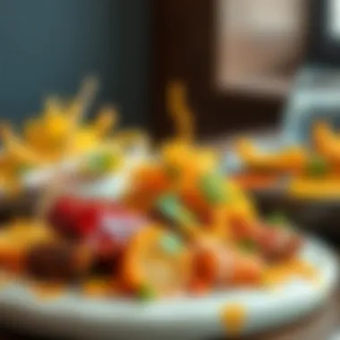 A contemporary twist on traditional iftar dishes.