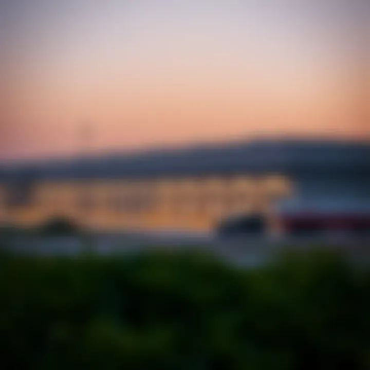 Modern warehouses and logistics centers representing the industrial capabilities in Tasjeel.