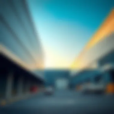 Modern warehouses and distribution centers highlighting business opportunities