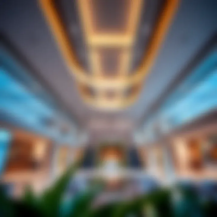 Interior view of a real estate facilitation center