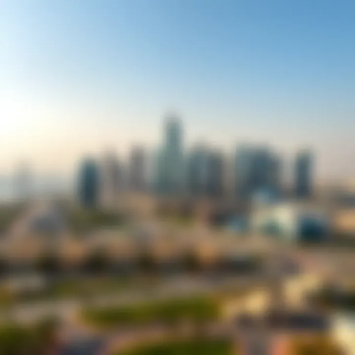 Panoramic View of Khalidiya's Skyline A panoramic view of Khalidiya showcasing its skyline