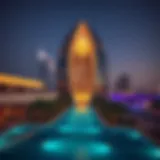 Stunning view of Mag Eye Dubai's architectural design