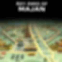 Detailed map of Majan community highlighting key areas