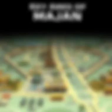 Detailed map of Majan community highlighting key areas