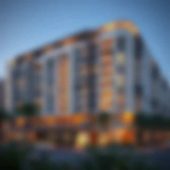 A modern apartment building in Malabar representing real estate investment opportunities