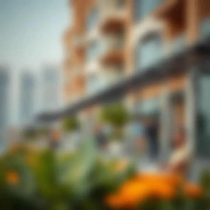 Vibrant community atmosphere surrounding Marina Diamond 4