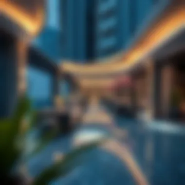 Luxurious amenities offered at Marina Diamond 4 for residents