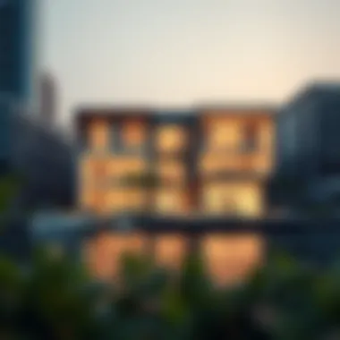 Elegant waterfront residence showcasing modern architecture